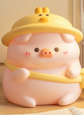 网红小猪存钱罐2026新款只进不出大号容量成人儿童男女孩储蓄钱罐