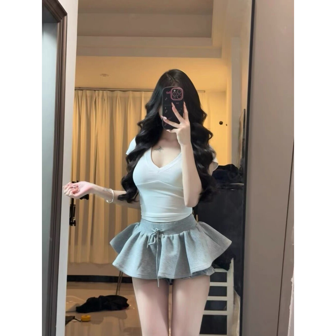 套装女2025夏季新款纯欲风辣大码套装