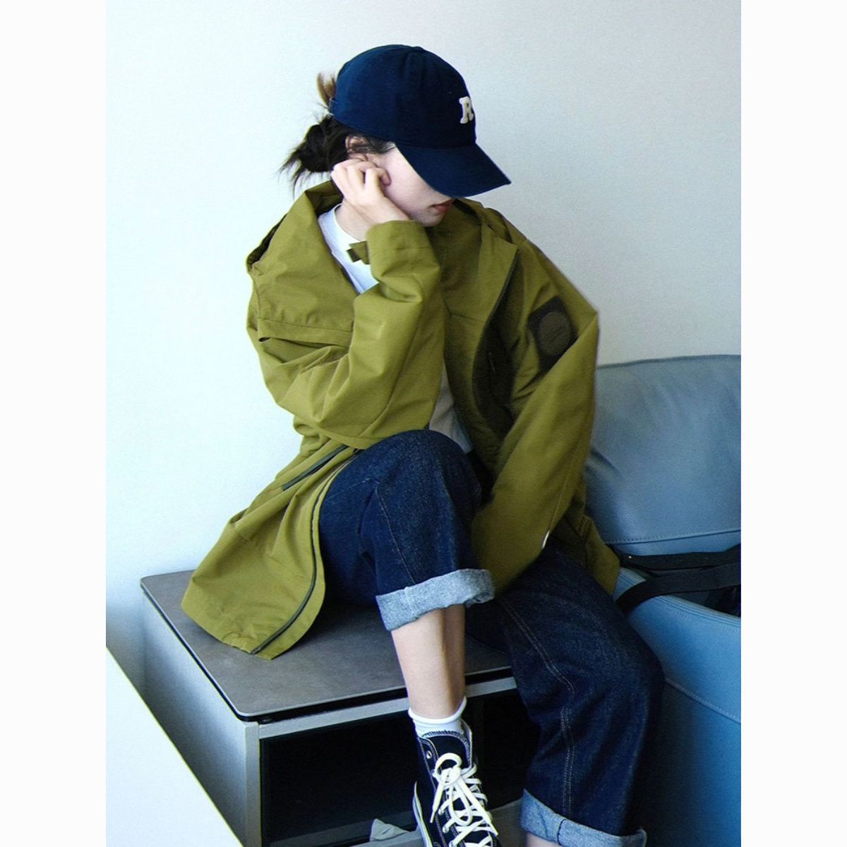 防水冲锋衣2025新款爆款韩系风格穿搭高级感今年流行风衣外套女秋