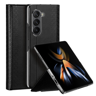 适用三星Galaxy Z Fold6手机壳折叠屏带笔款商务翻盖插卡fold5保护套支架功能磁吸w24/w25外壳高档男女新款
