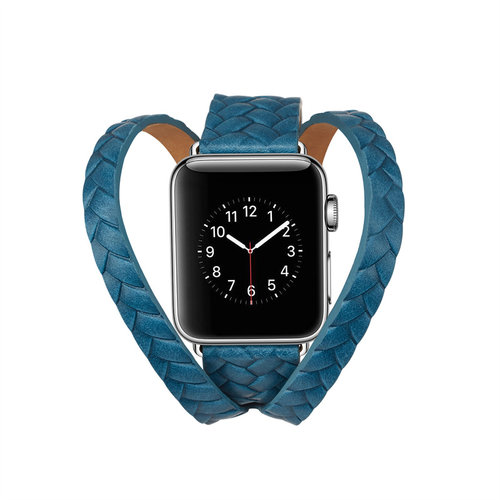 appleiwatch手表带牛皮腕带