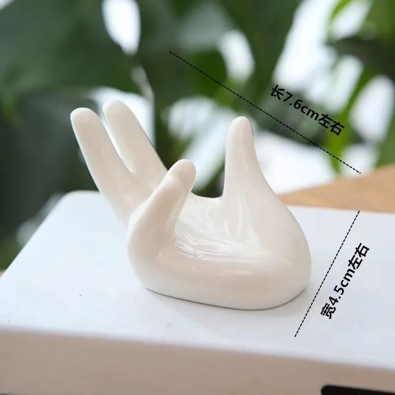 特价清仓陶瓷白瓷过滤底座盖置茶拖茶宠摆件