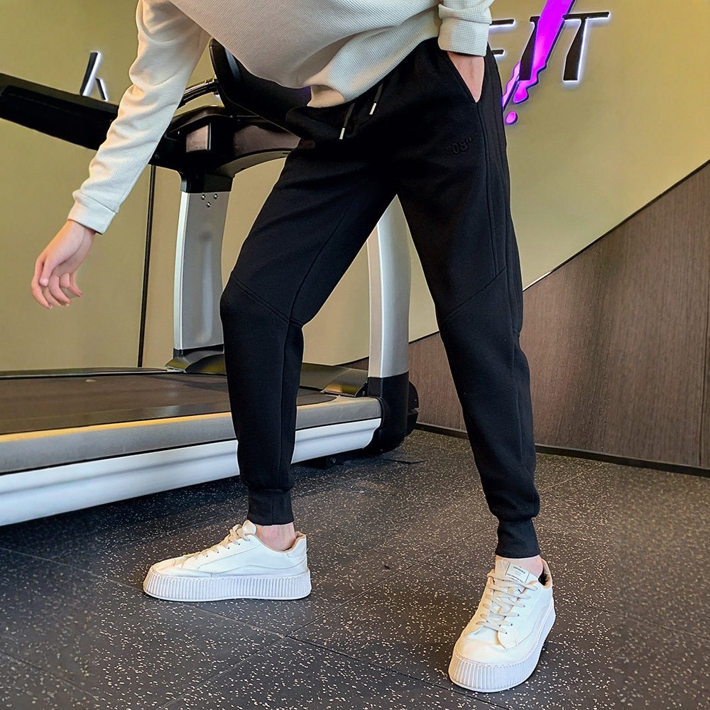 春秋款卫裤男潮牌运动裤韩版修身男裤2025新款裤子男款男士休闲裤