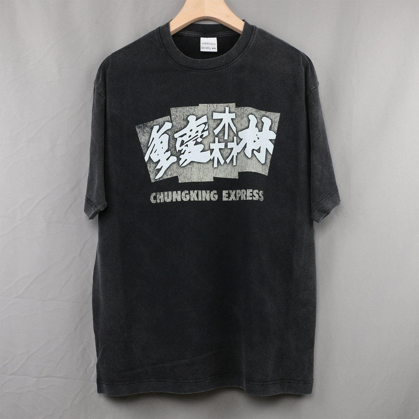 重庆森林短袖T恤Chungking Express王家卫电影周边INS复古男女Tee