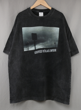 Godspeed You! Black Emperor 短袖T恤神佑黑帝后摇滚乐队男女Tee