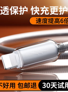 PRAISE适用苹果充电器线iPhone16/17手机快充数据线pd30w充电线typec苹果15pro13平板ipad车载14lighting闪充