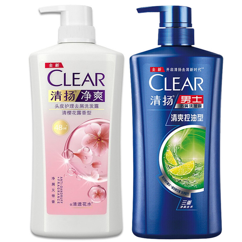 清扬(CLEAR)去屑洗发水洗发乳洗发露500g女士清樱花露男士清爽控油柠檬家庭装正品1瓶装怎么看?