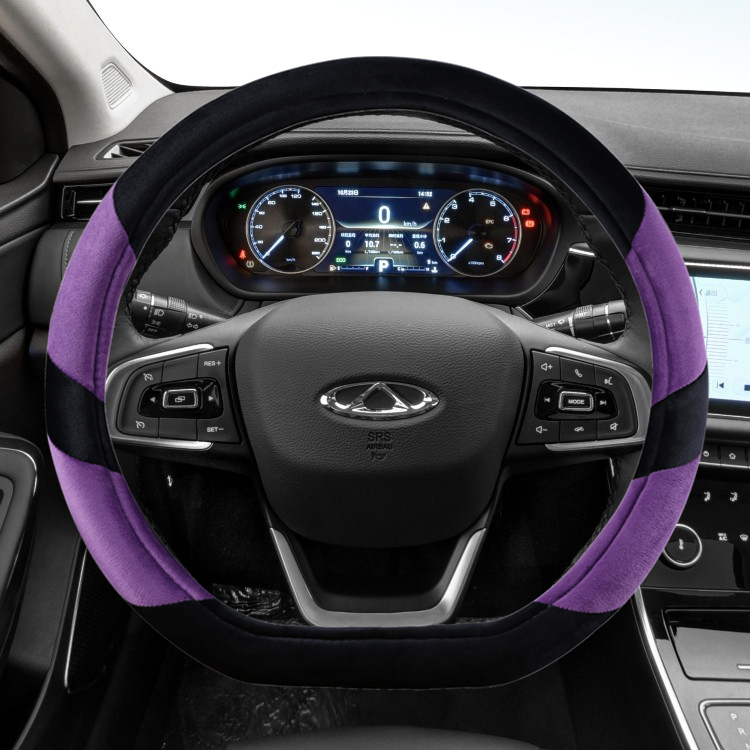 5x73瑞虎8冬季短毛绒方向盘套