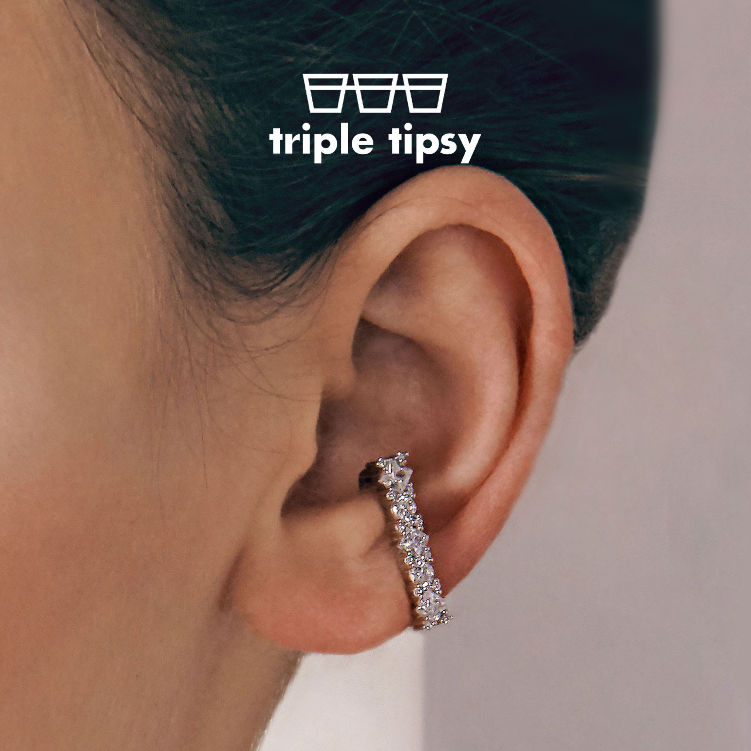 设计感耳夹tripletipsy