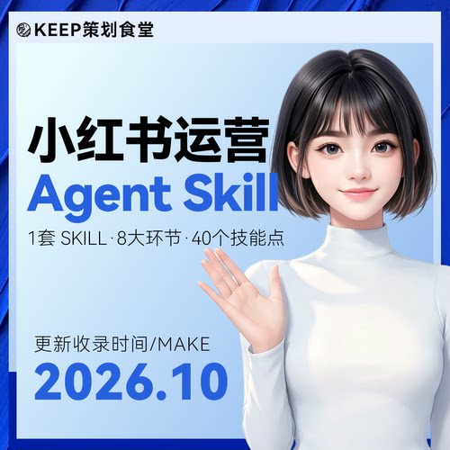 ai小红书agent智能体skill技能包自媒体视频自动化codex工作流