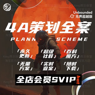 4A广告策划全案公司品牌全案PPT传播策略案2025营销活动方案资料