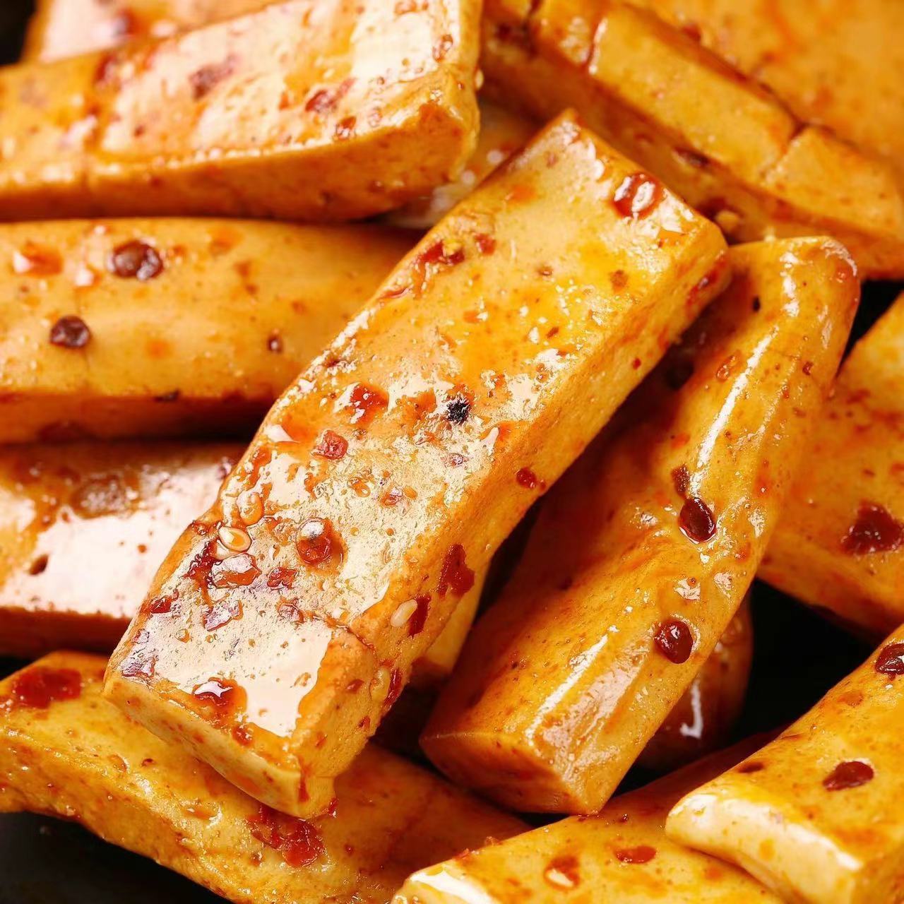 豆干重庆麻辣手磨豆零食五香小吃的豆腐干休闲特产小包装整箱