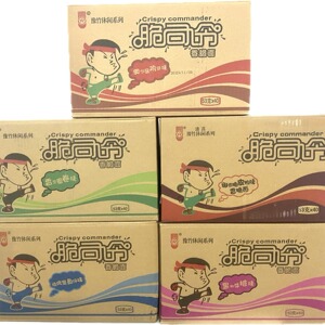 豫竹脆司令干脆面方便面整箱袋装掌心面干吃面怀旧零食速食食品