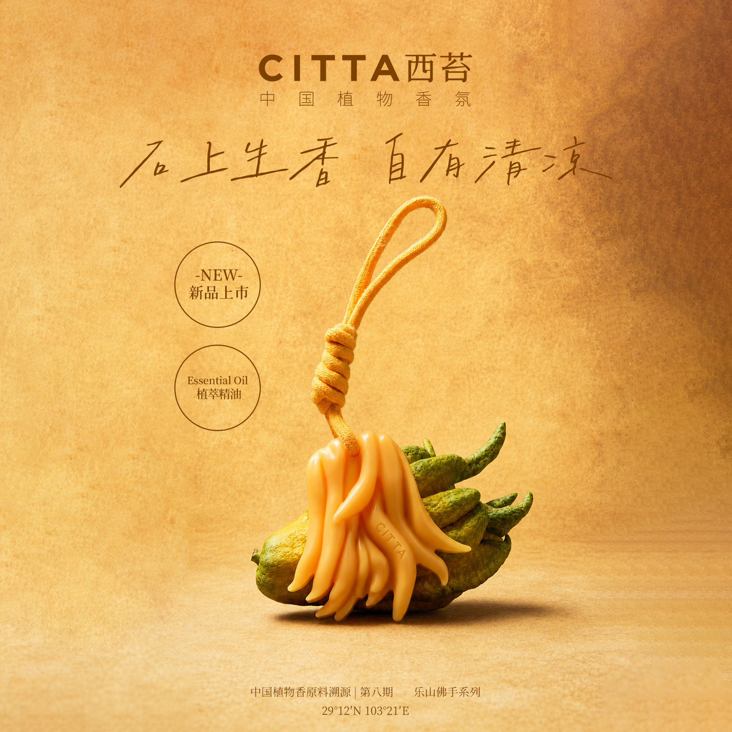 西苔夏季新品佛手柑香薰蜡片图片