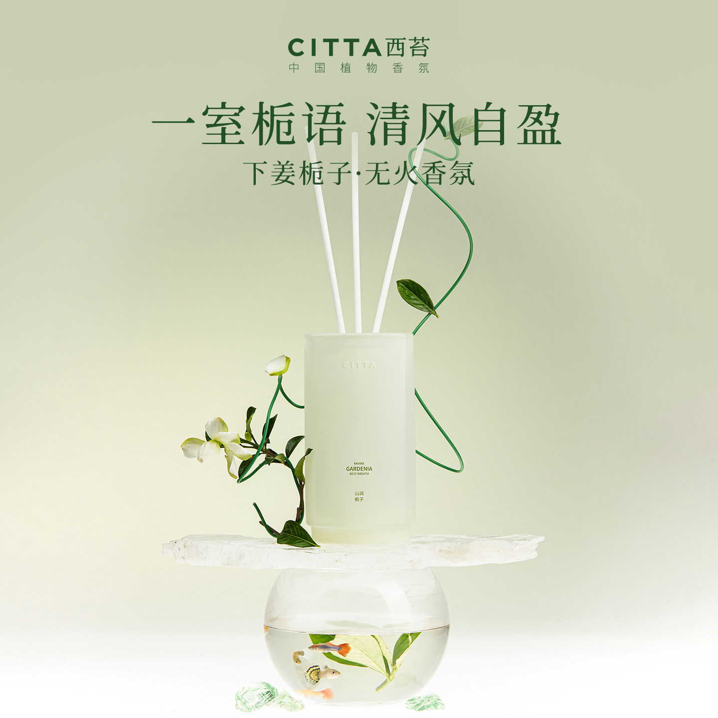 【教师节礼物】栀子花无火香薰