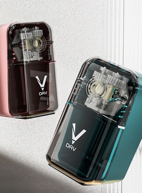 大V转笔刀小v速写削笔器美术生专用大v素描卷笔刀小学生铅笔削笔刀手摇彩铅削笔机大卫炭笔转笔刀dav卷笔器