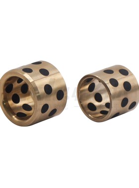 OFK02 OFL02无油衬套 铜合金 直柱型 内径E7外径r6 标准型 薄壁型