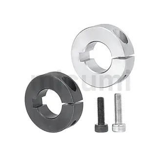 铝合金固定环带键槽开口