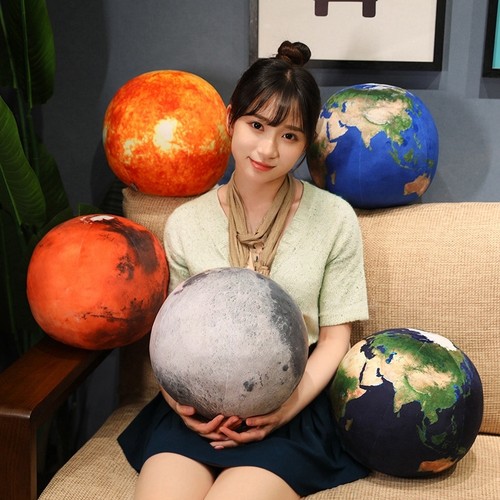 仿真八大行星造型毛绒玩具