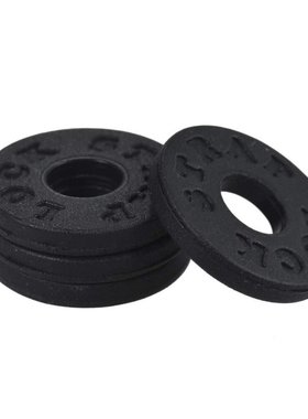 4PCS Electric Guitar Strap Locks Blocks Rubber Material Ba