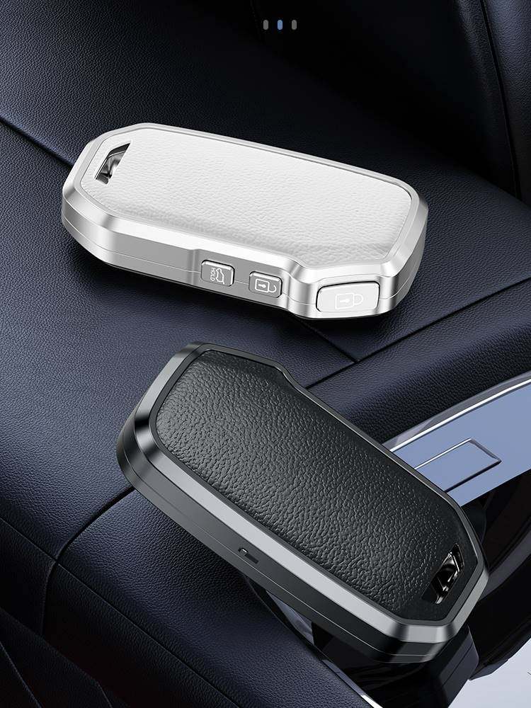 起亚狮铂拓界K5嘉华K3新能源KX5智跑kx3傲跑真皮汽车钥匙套壳包扣