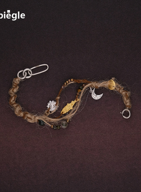 Espiegle（饰品）【新品】三文鱼与白天的眼睛系列arca绳编手链