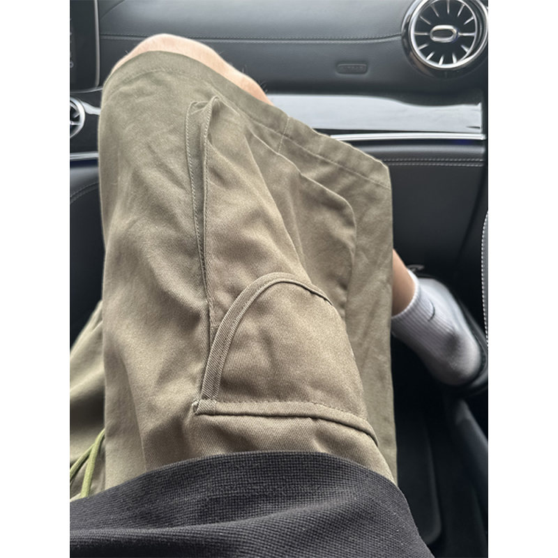 日系机能风复古短裤男夏季