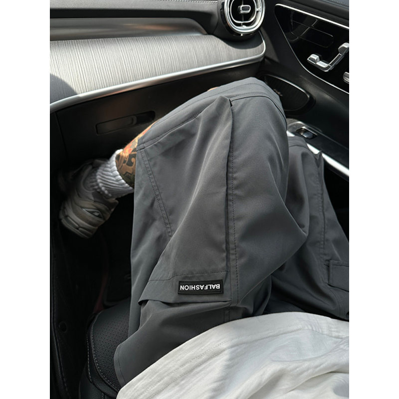 美式vibe机能风尼龙工装短裤男