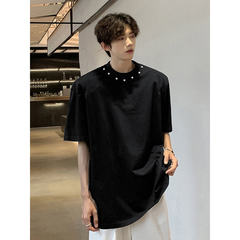 Cleanfit美式重磅垫肩短袖