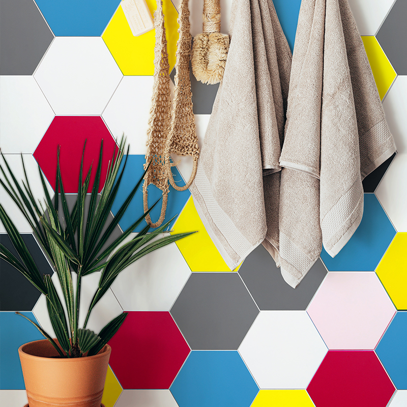 3d立体玄关装饰防水防潮墙贴