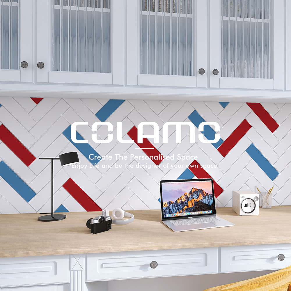 卫生间厨房客厅75*300自粘墙贴