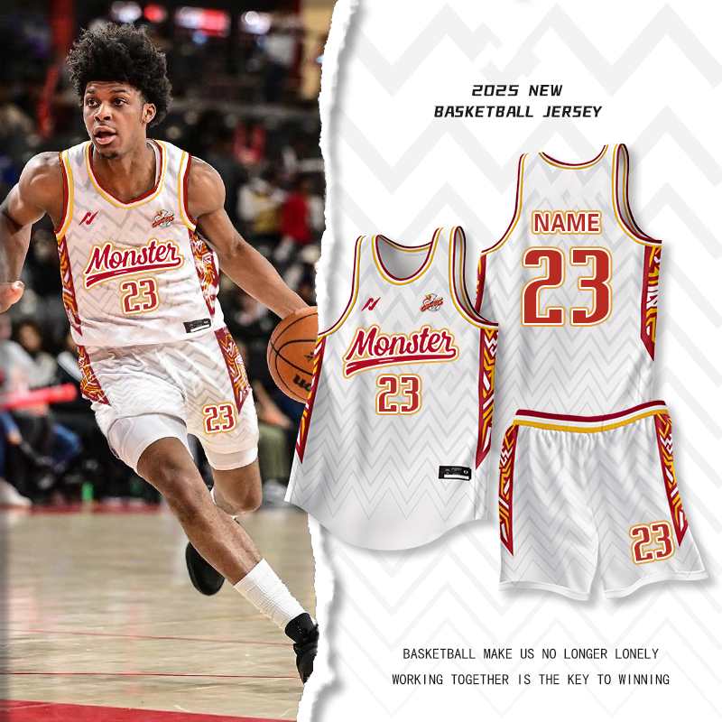 美式篮球服套装学生定制比赛球衣