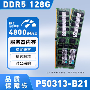 HP/惠普P50313-B21服务器内存条128GB P43336-1A1 DDR5-4800 议价