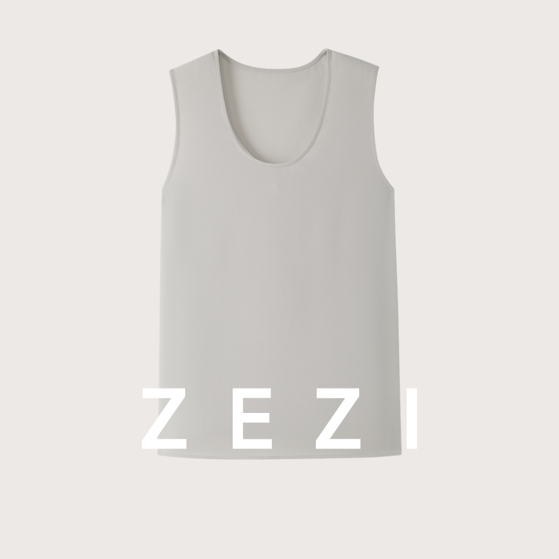 zezi无里背心轻薄打底上衣可外穿