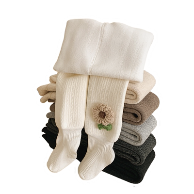 宝宝加绒大PP打底裤女童裤袜秋冬