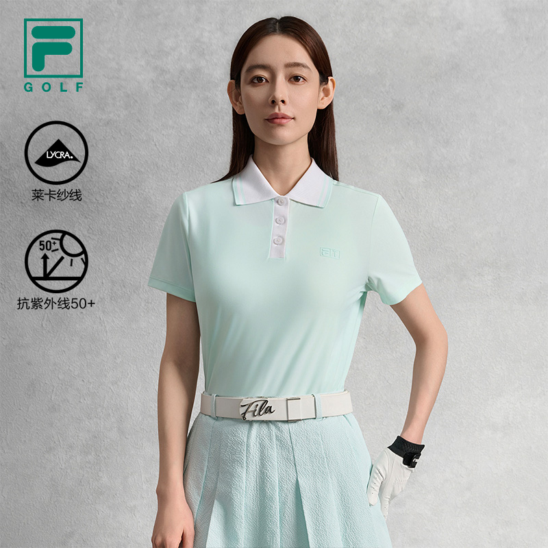 FILA斐乐女子短袖POLO