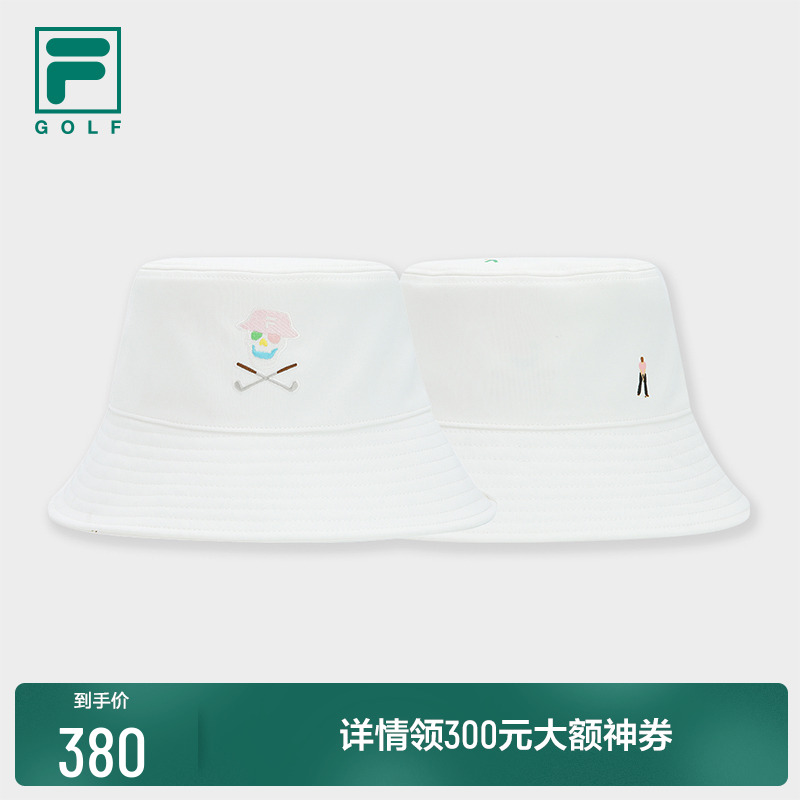 FILA GOLF x Shelby and Sandy胶囊限定系列圆帽双面戴渔夫帽盆帽