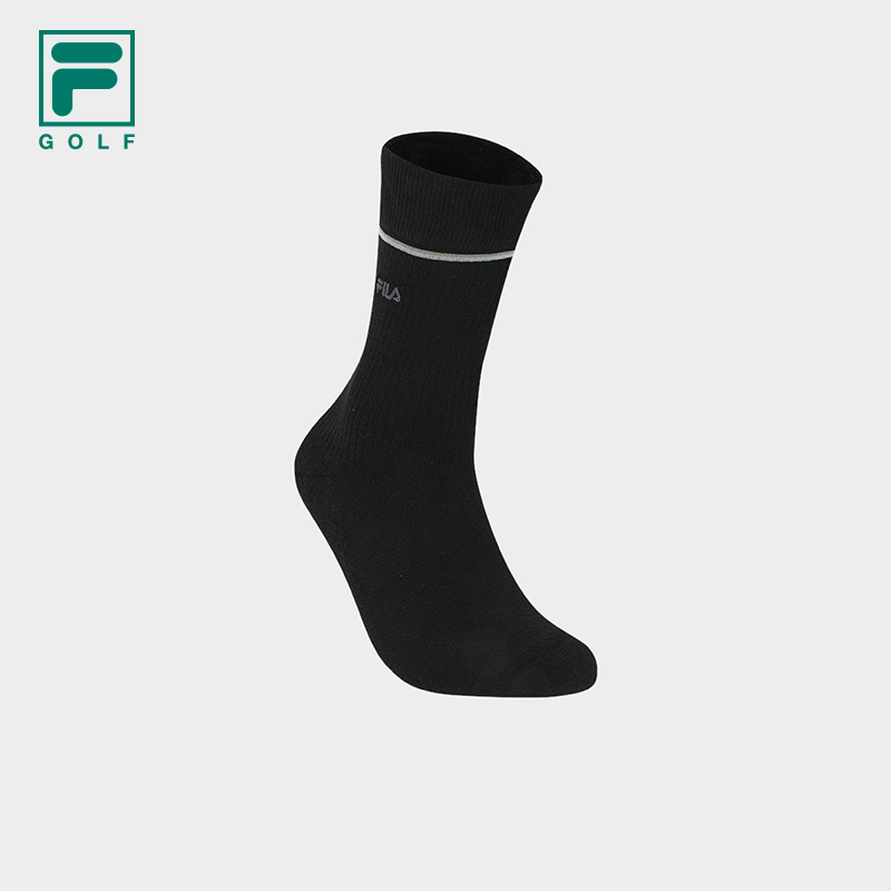 FILA 斐乐官方男袜高腰袜2025冬季新款高尔夫运动袜子舒适长筒袜