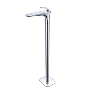 浴缸水龙头 落地浴缸龙头 酒店工程 明装暗装缸边立式冷热水龙头