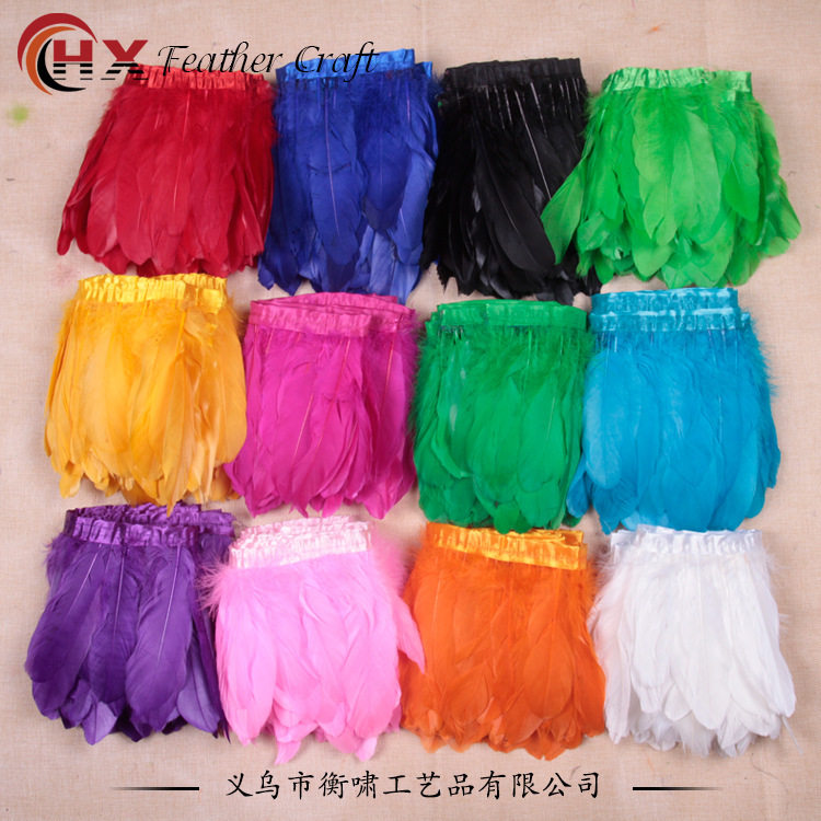 羽毛布边鹅毛大飘布带裙边 服装辅料 羽毛diy手工材料舞蹈服2米,纺织面料/辅料/配套,羽绒填充物,淘宝优惠券,粉丝福利购,淘宝优惠卷