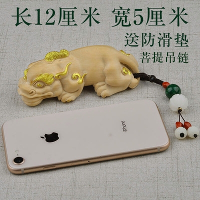 厂新汽车摆件 高档黄杨木雕貔貅车内创意饰品车载装饰招财保平安
