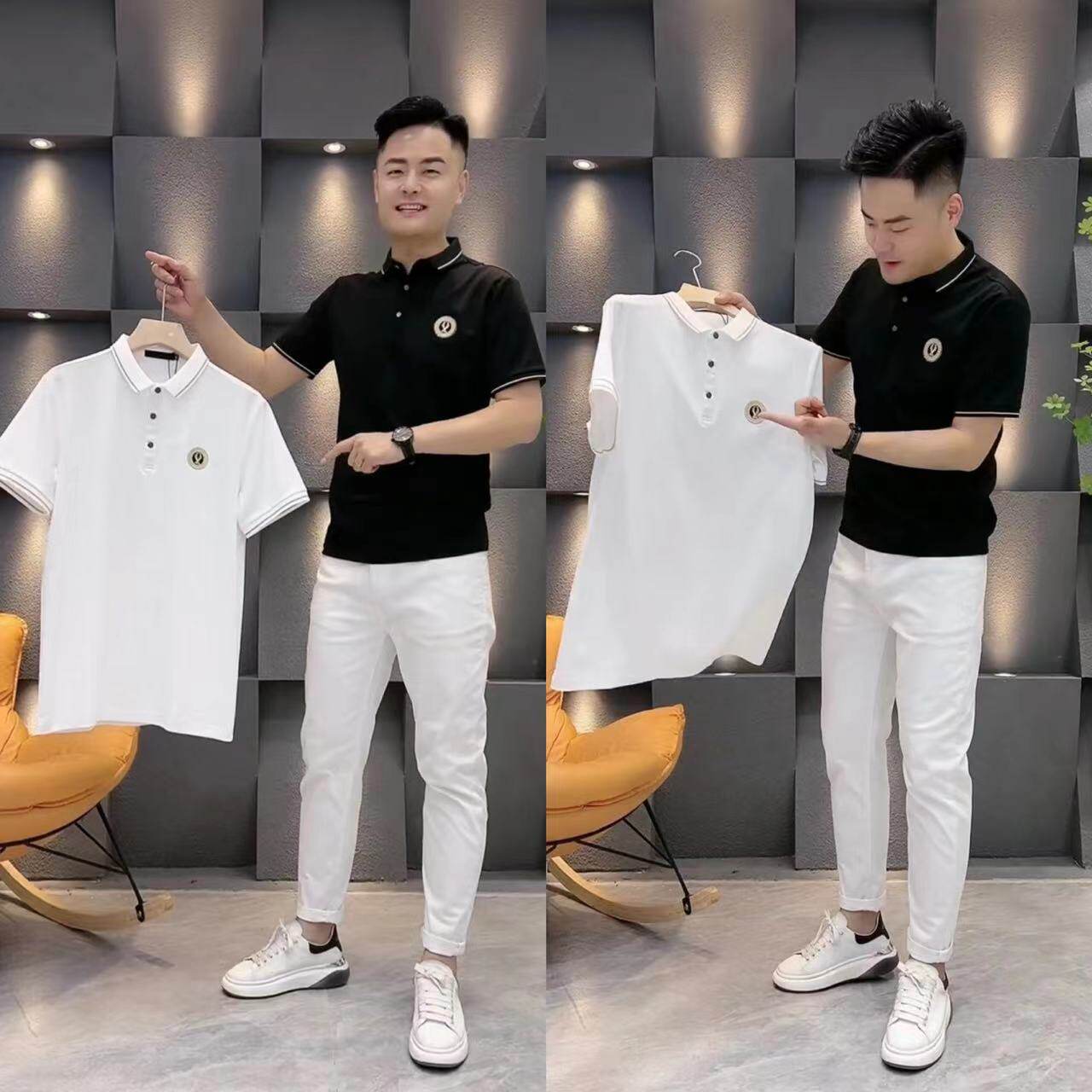 夏季新款男士翻领POLO衫