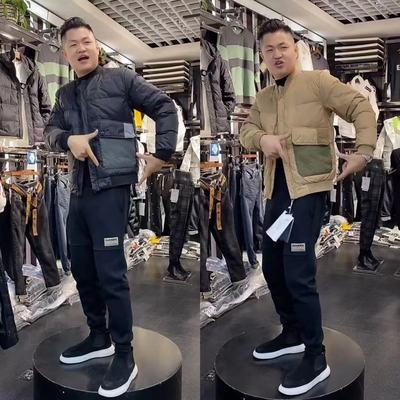 9622秋冬男士轻薄青年男款羽绒服