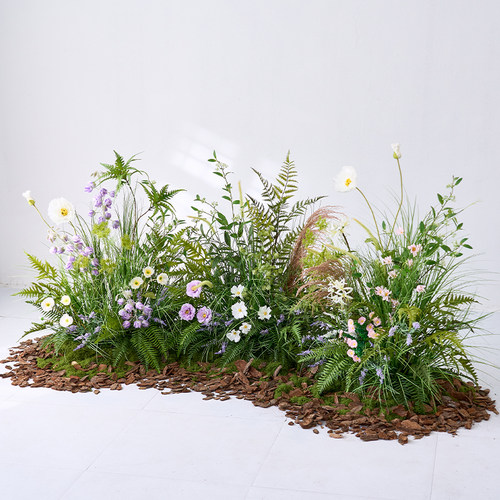 仿真花造景户外室内植物景观绿植小型高级感仿生假花装饰花艺摆件
