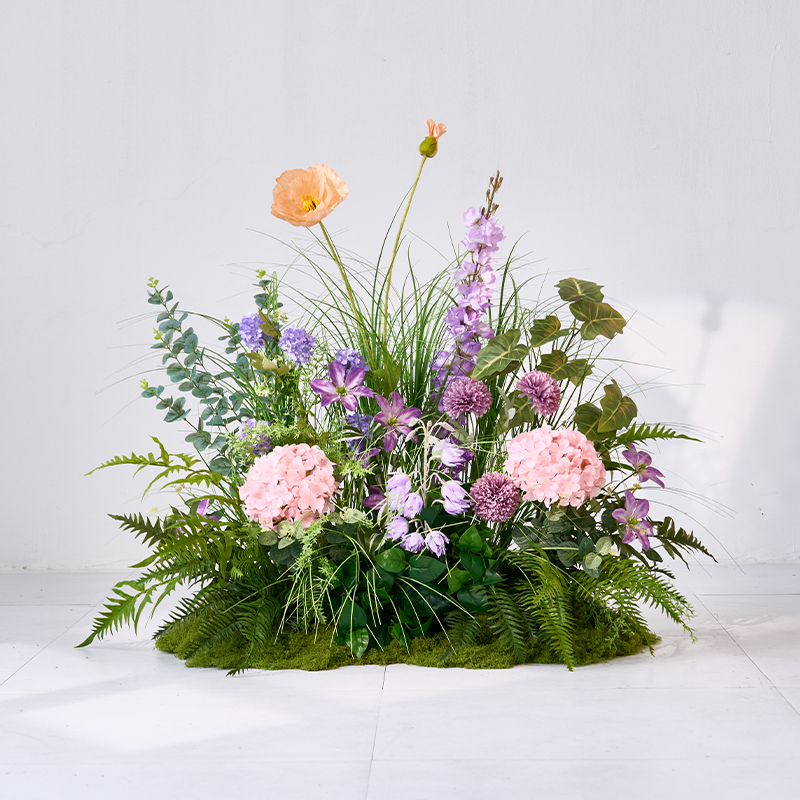 仿真花造景户外仿生绿植摆件内衣店橱窗装饰假花场景布置拍照道具