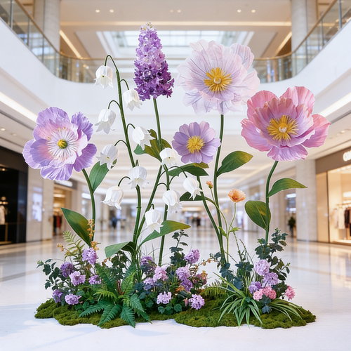 展厅活动装饰花造景假花场景