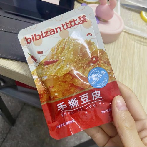 比比赞手撕豆皮辣条豆腐干辣味片网红麻辣儿时小零食小吃休闲食品