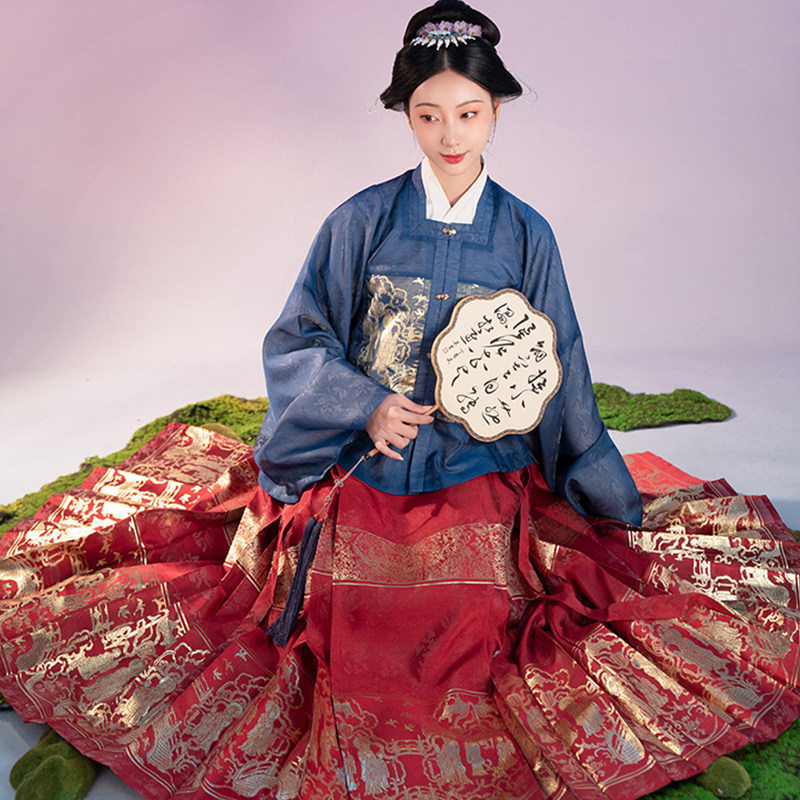 明制汉服叫什么,汉服14种形制介绍,明制汉服_大山谷图库