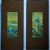 那大沉香 千里江山图沉香画框 多样发其一 可选 可定制