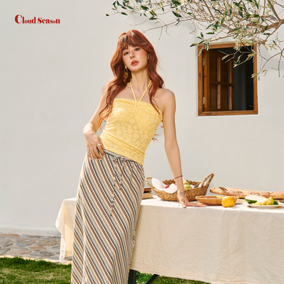 CLOUDSEASON春光序幕吊带背心女2026新款吊带上衣